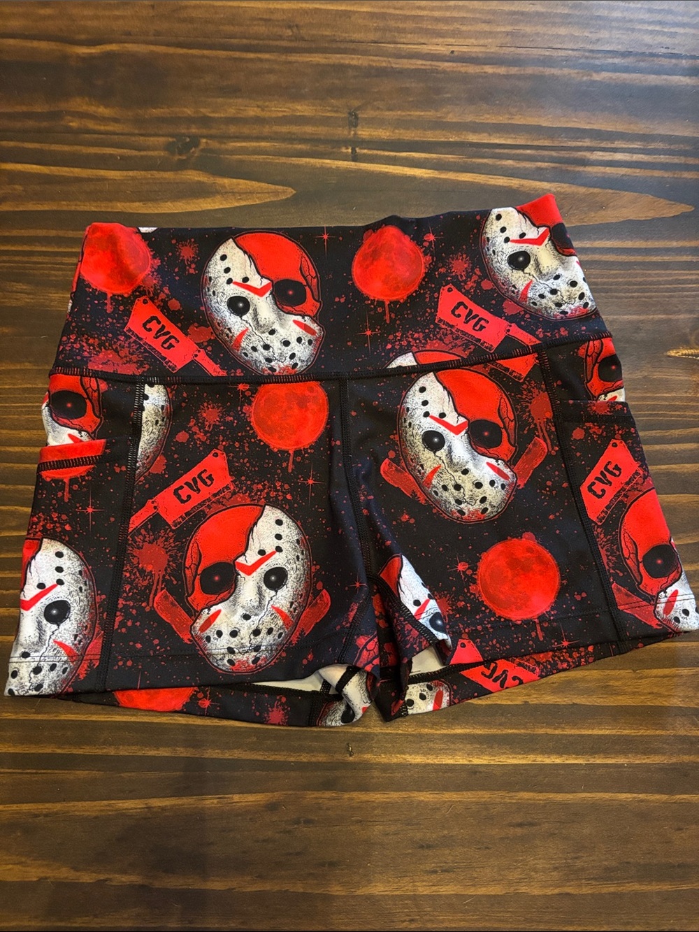 Cvg constantly varied gear Friday the 13 Jason slasher shorts small